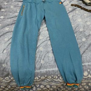 Aviator Nation blue sweatpants